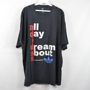 adidas trefoil t shirt xxl
